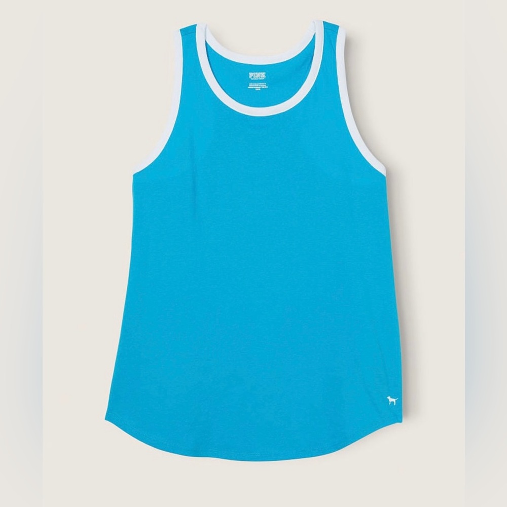 PINK Knit Racerback Everyday Tank Top